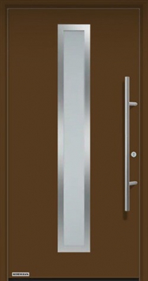 Входная дверь ХерманнThermo65 мотив 700а, коричневая 179900 руб